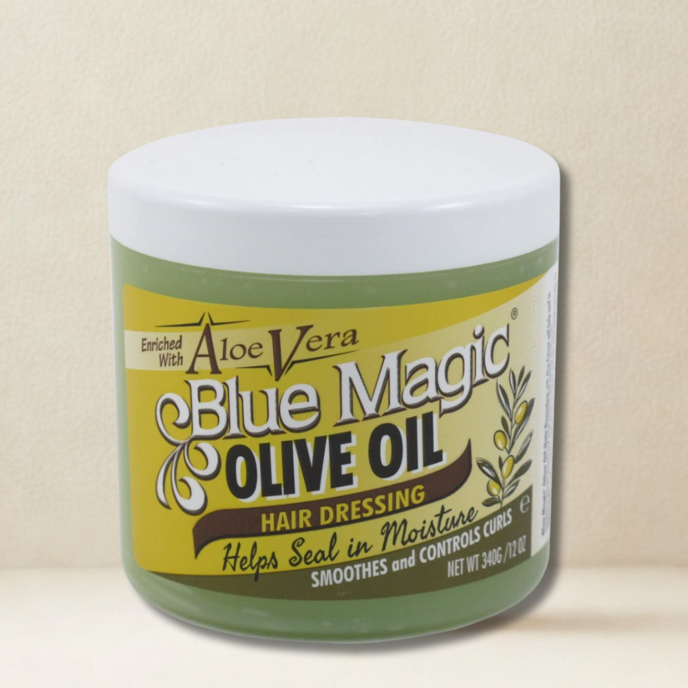 Blue Magic Olive Oil Hair Dressing 12oz
