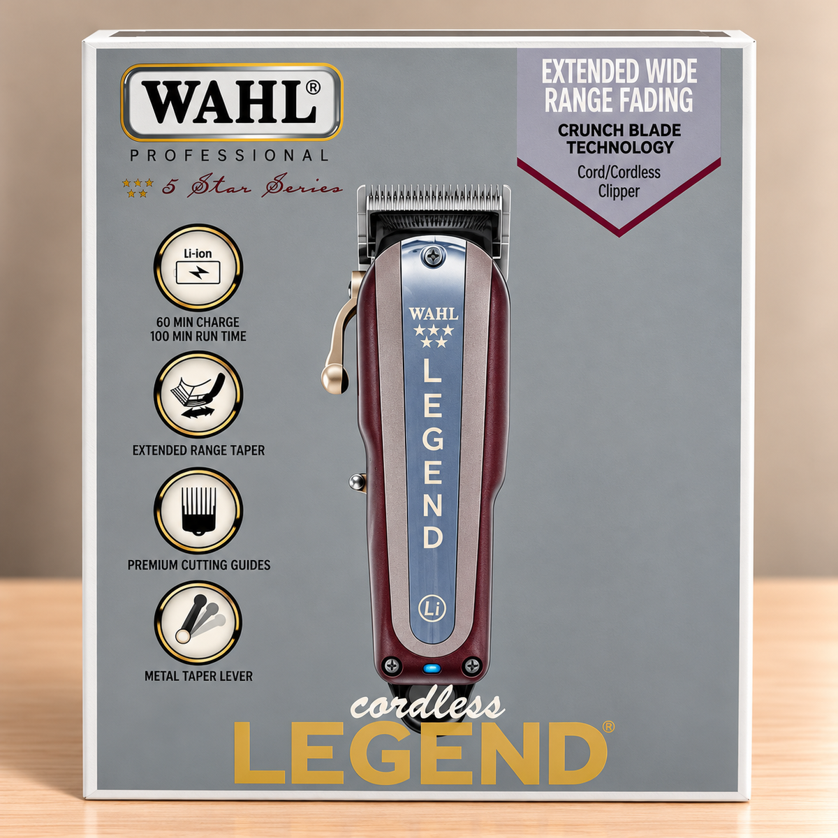 Wahl Professional 5 Star Cordless Legend Hair Clipper