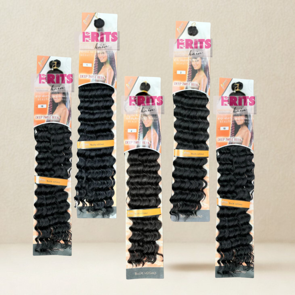 Aftress Deep Twist Bulk Synthetic Hair Braiding