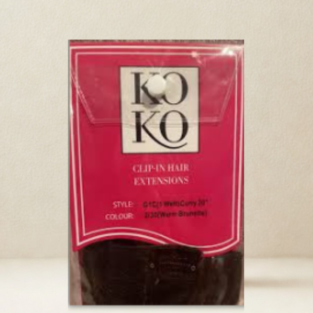 KOKO GC1 20" One Weft Curly Clip-In Hair Extensions