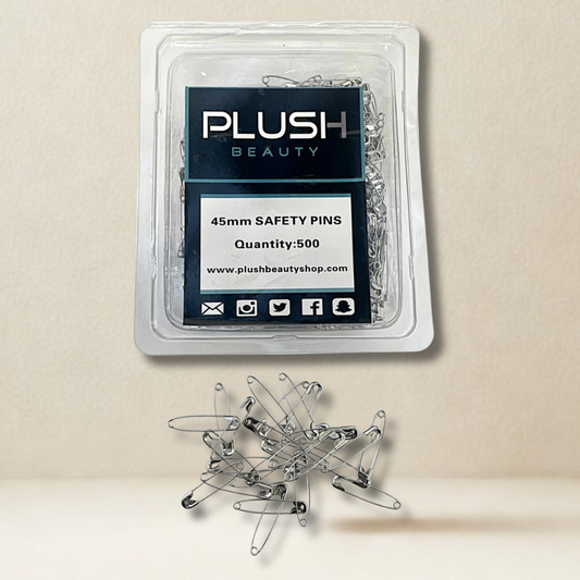 Plush Beauty 45mm Safety Pins