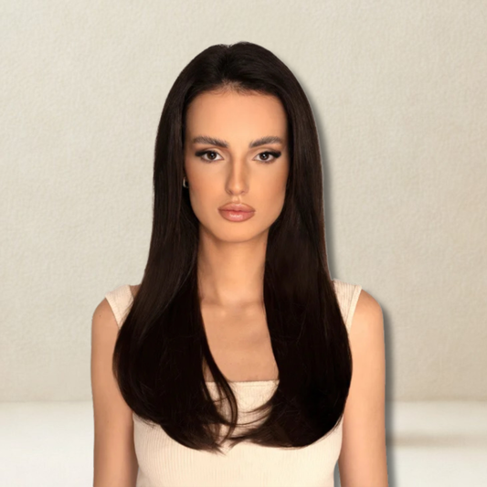 KOKO Dolce 18″ Straight One Piece Clip-In Hair Extensions