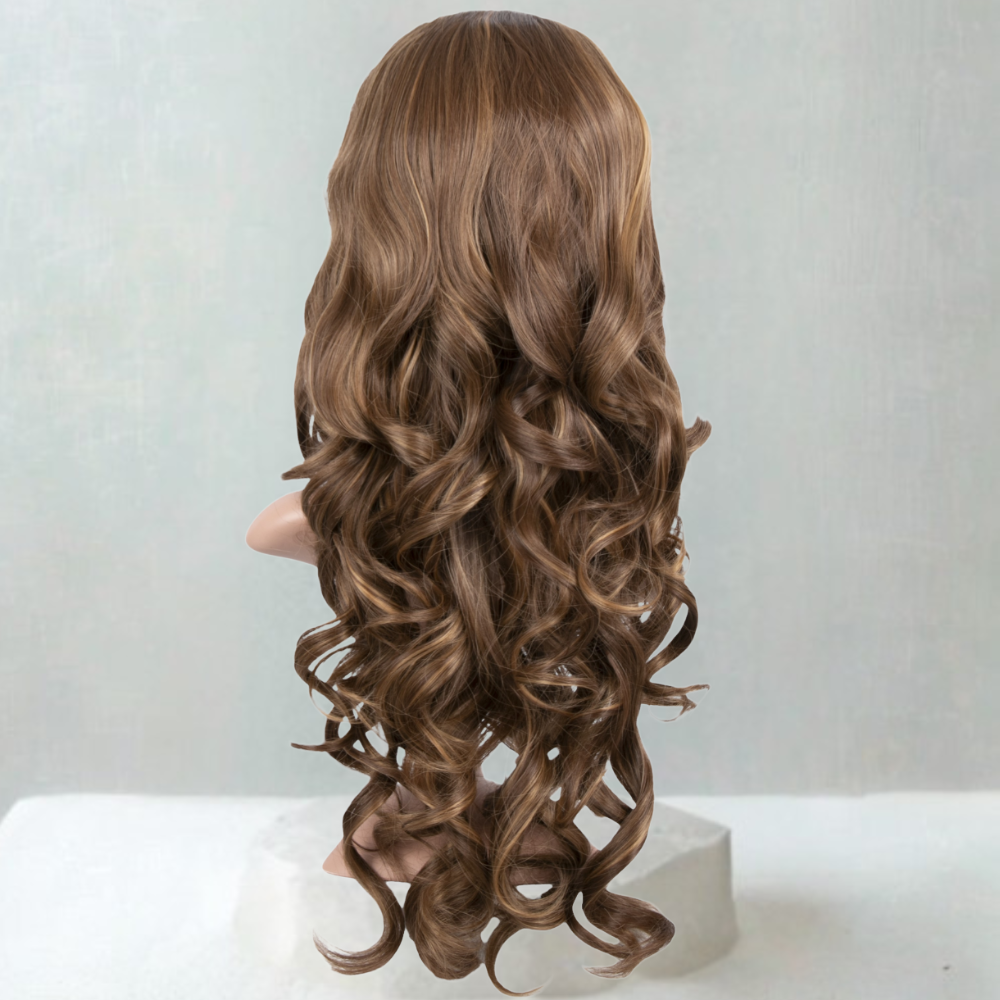 Eva Loose Curl Synthetic Half Head Wig