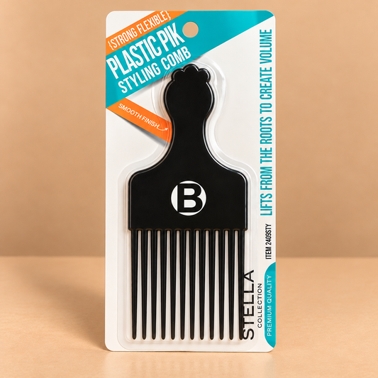 Stella Collection Plastic Pik Styling Comb #2409STY