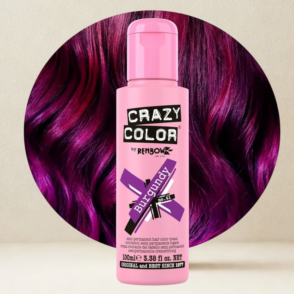 Crazy Color Semi Permanent Hair Dye 100ml
