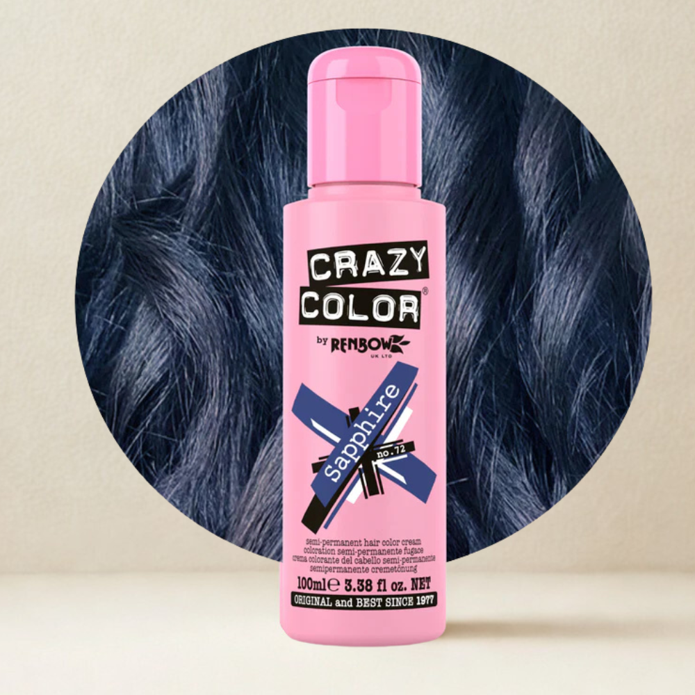 Crazy Color Semi Permanent Hair Dye 100ml