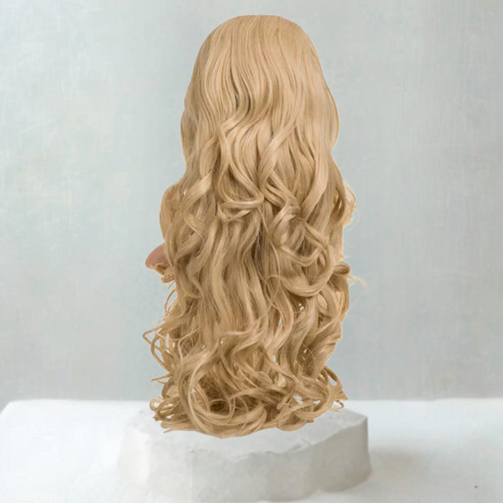 Eva Loose Curl Synthetic Half Head Wig
