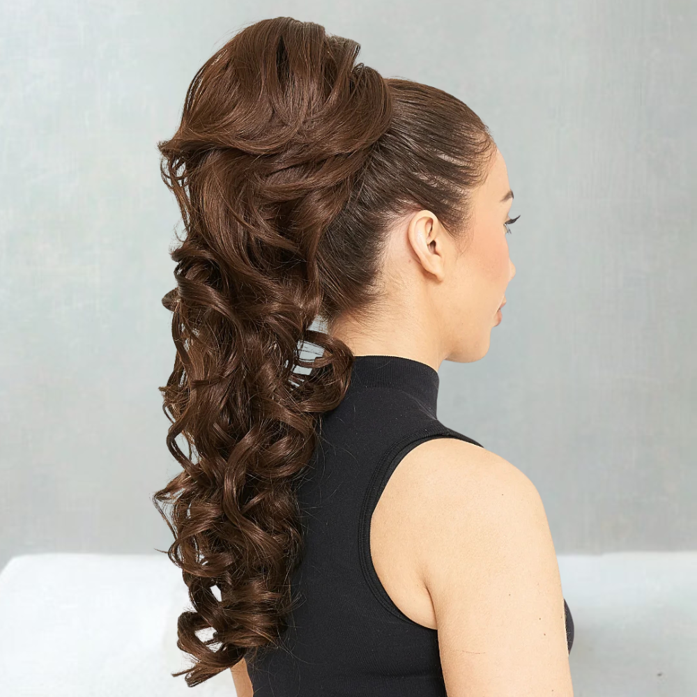 Molly Long Curl Drawstring Ponytail