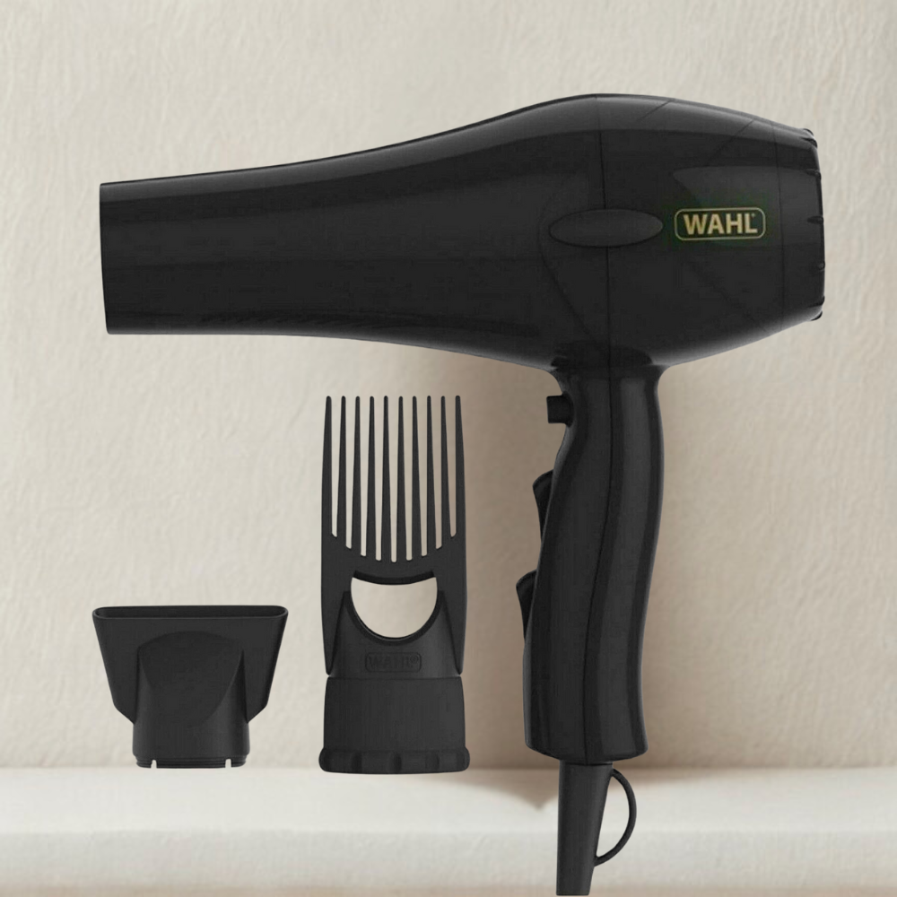 WAHL POWERPIK 2 TURBO HAIR DRYER AFRO COMB ONEPIK ATTACHMENT 1500W HAIR DRYER