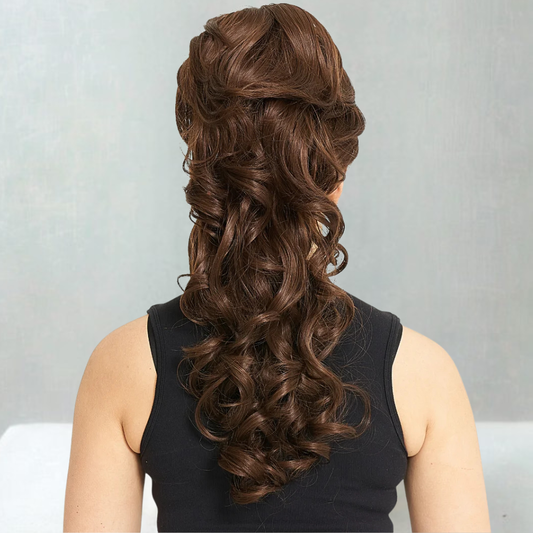 Molly Long Curl Drawstring Ponytail