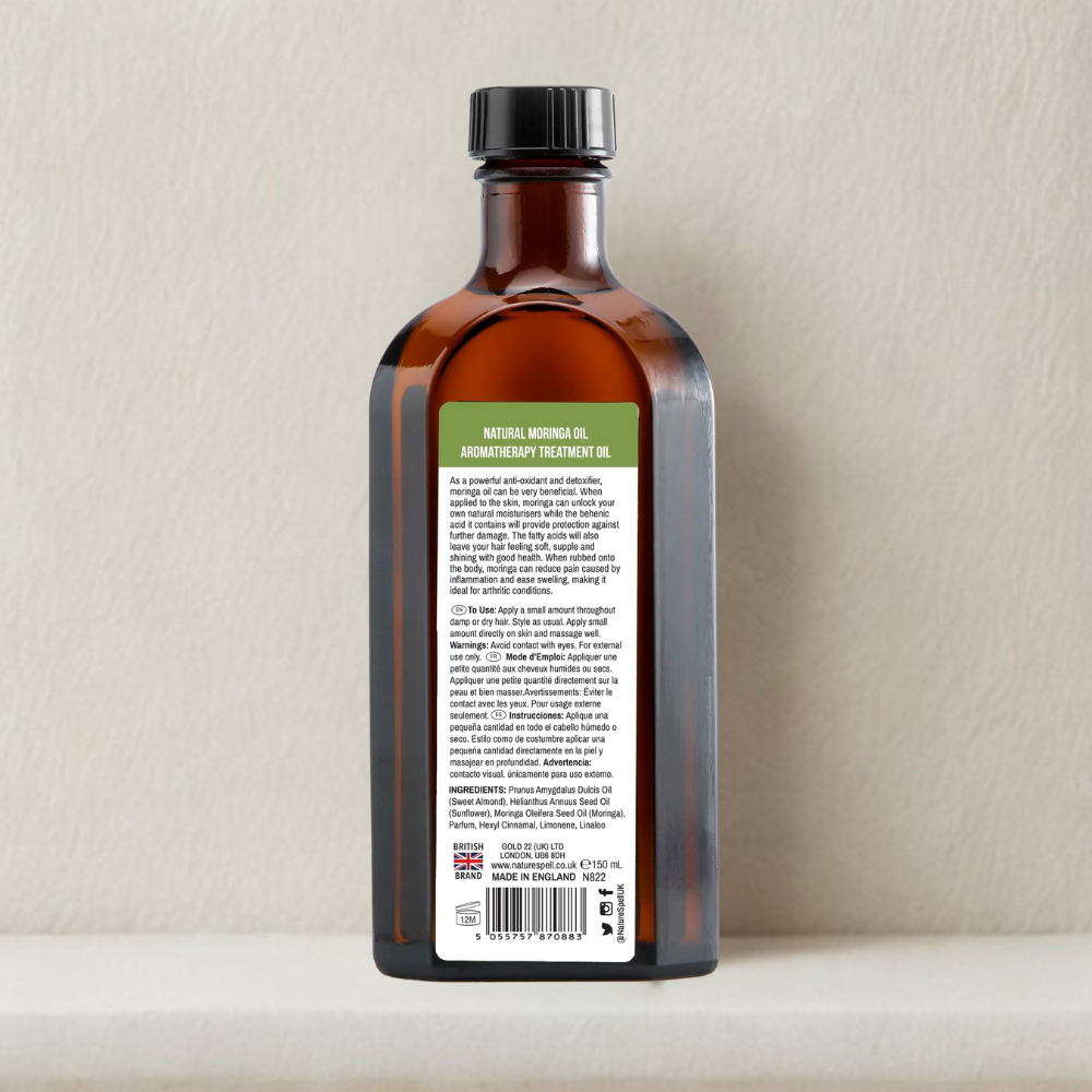 Nature Spell Moringa Hair and Body Oil 150ml