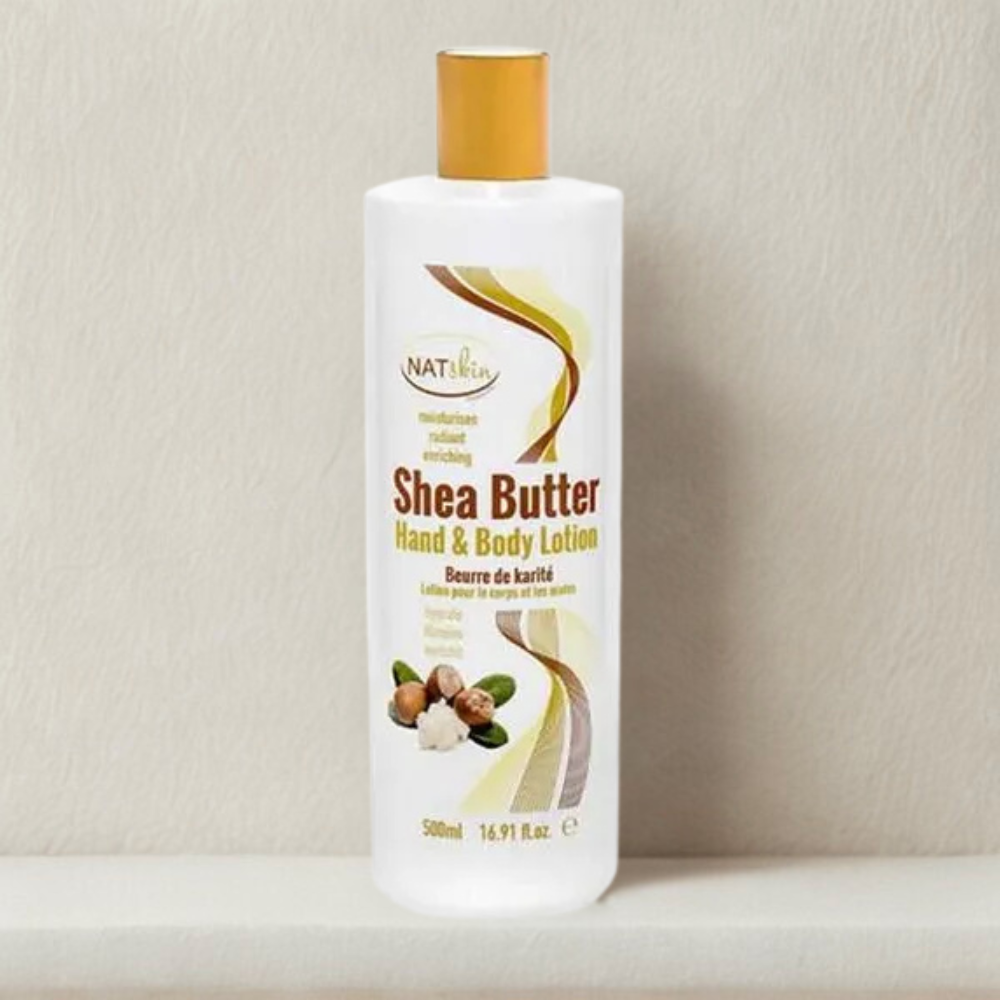Nat Skin Shea Butter Hand & Body Lotion 500ml