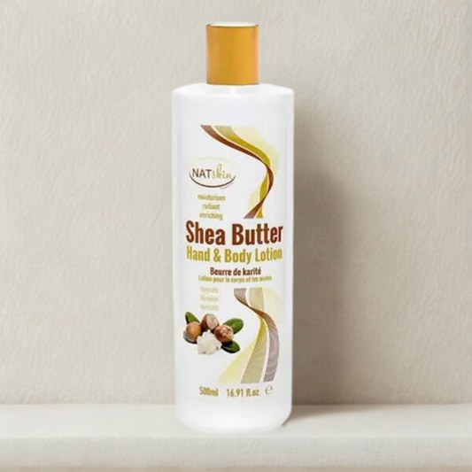 Nat Skin Shea Butter Hand & Body Lotion 500ml