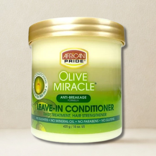 African Pride Olive Miracle Leave-In Conditioner 425g