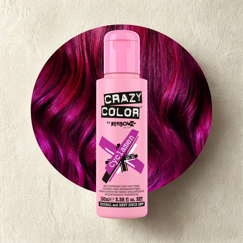 Crazy Color Semi Permanent Hair Dye 100ml