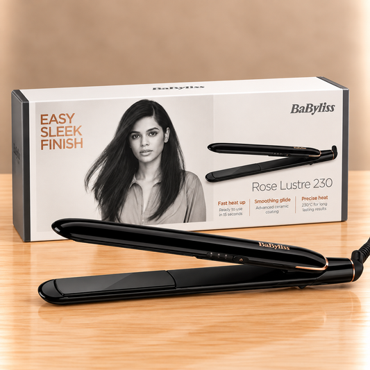 BaByliss Rose Lustre 230 Hair Straightener