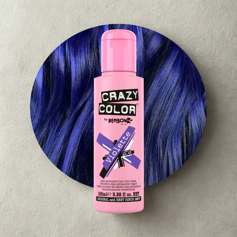Crazy Color Semi Permanent Hair Dye 100ml