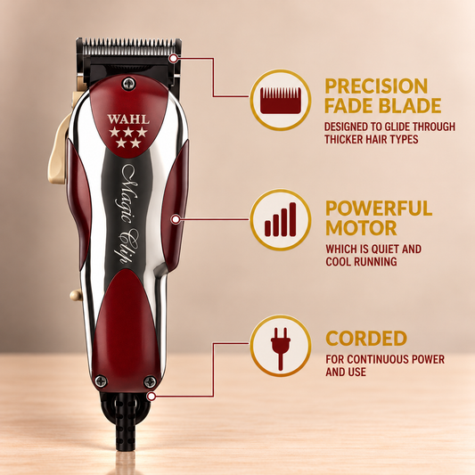Wahl Professional 5 Star Magic Clip Corded Hair Clipper